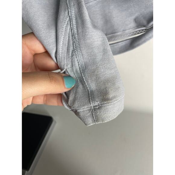 Ivivva On the move front knot twist sweater Thumbholes Girls Size 12 Lululemon - Picture 8 of 9